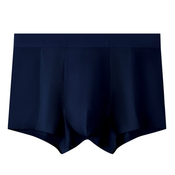 Maean Mens Summer Underwear Trunks Lightweight Quick Dry Breathable Briefs for Mens Boxer Underpants