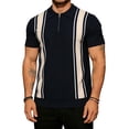 thumbnail image 1 of Maean Mens Sweater Short Sleeve Golf Tops Collared Ribbed Knit Fashion Dressy Shirts Work Casual Sweaters, 1 of 5