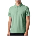 thumbnail image 1 of Maean Quick Dry Shirts for Men Golf Tops Shorts Sleeve Lightweight Casual Collared T Shirt Work Blouses, 1 of 6