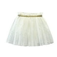thumbnail image 1 of Maean Toddler Little Girl's Skirt Elegant Layered Mesh A-line Elastic Waist Skirt Birthday Party Dance Half Skirts, 1 of 6