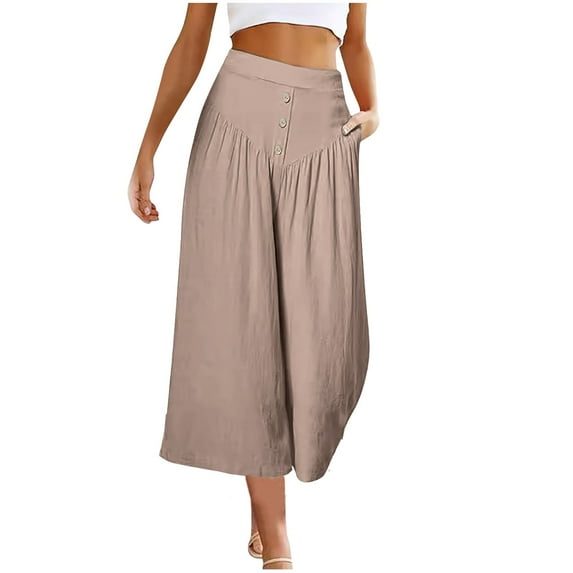 Maean Wide Leg Pants for Womens High Waist Palazzo Pants Business Causal Flowy Pants Women's Lounge Pants