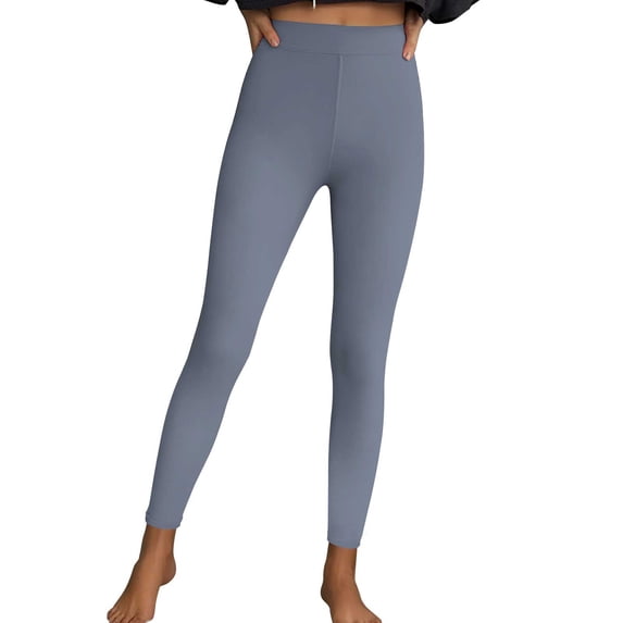 Maean Women Leggings Bottom Yoga Gym Soft Stretchy Lightweight Elastic Waist Slim Leg Tight Pants