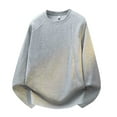 thumbnail image 1 of Maean Women Plus Size Oversized Sweatshirt Baggy Long Sleeve Solid Color Casual Crewneck Pullover Sweatshirts, 1 of 6