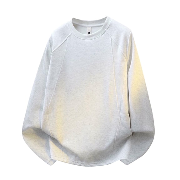 Maean Women Plus Size Oversized Sweatshirt Baggy Long Sleeve Solid Color Casual Crewneck Pullover Sweatshirts