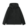 thumbnail image 1 of Maean Women Plus Size Windbreaker Zip up Hoodie Waterproof Windproof Hiking Athletic Jackets S-3XL, 1 of 7