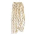 thumbnail image 1 of Maean Women's Cotton Pajamas Pant Sleepwear Lounge Pant Bottoms Drawstring Printed Pjs with Pockets, 1 of 3