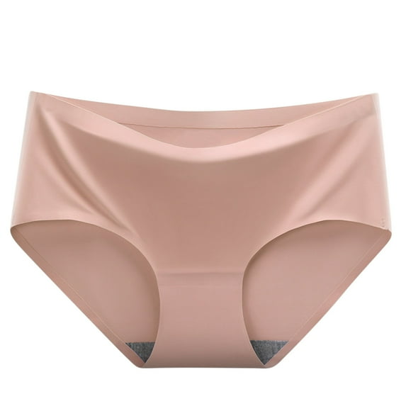 Maean Women's High Waist Underwear Belly Hide Seamless Panties Comfortable Soft Postpartum Protective Briefs