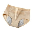 thumbnail image 1 of Maean Women's Menstrual Period Panties High Waist Full Coverage Underwear Leak Proof Color Patchwork Briefs, 1 of 5
