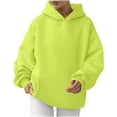 thumbnail image 1 of Maean Women's Oversize Hoodies Sweatshirts Long Sleeve Sweaters Pullover Tops Fall Winter Warm Clothes with Pockets, 1 of 6