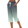thumbnail image 1 of Maean Womens Capri Pants with Pockets Loose Workout Drawstring Cropped Pant Summer Causal Capris, 1 of 5