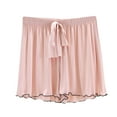 thumbnail image 1 of Maean Womens Lounge Shorts Wide Leg Loose Lightweight Elastic Waist Drawstring Pajama Shorts for Sleepwear, 1 of 4