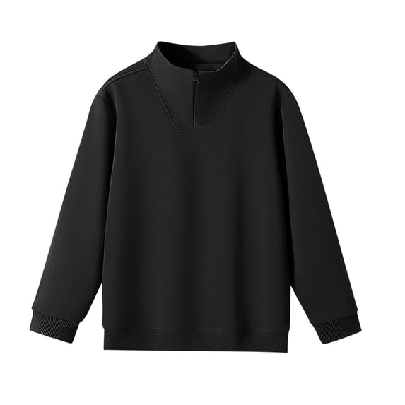 Maean Womens Plus Size Quarter Zipper Sweatshirt Workout Gym Long Sleeve Pullover Casual Shirts Tops