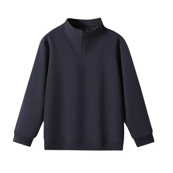 Maean Womens Plus Size Quarter Zipper Sweatshirt Workout Gym Long Sleeve Pullover Casual Shirts Tops