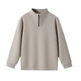 thumbnail image 1 of Maean Womens Plus Size Quarter Zipper Sweatshirt Workout Gym Long Sleeve Pullover Casual Shirts Tops, 1 of 5