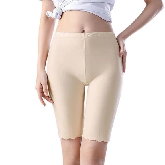 Maean Womens Short for Under Dress High Waist Long Panties Ladies Breathable Yoga Biker Underwear
