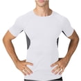 thumbnail image 1 of Maean Workout Shirts for Mens Short Sleeve Stretch Breathable Gym Muscle Tshirts Running Athletic Tee, 1 of 7