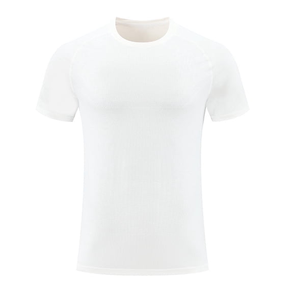 Maean Workout Tee for Mens Big and Tall Breathable Lightweight Short Sleeve Shirts Running Athletic Tshirts