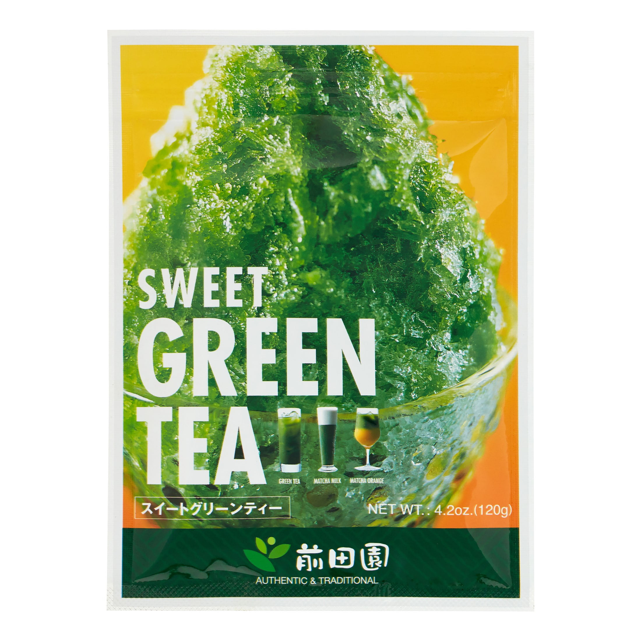 MaedaEn Sweet Green Tea Mix, 4.2 Oz, 1 Count