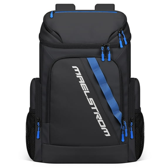 Maelstrom Backpack Cooler,36 Can Cooler Backpack,Soft Cooler Bag Insulated Leakproof,Lightweight Ice Chest Backpack,Travel Cooler Lunch Backpack for Camping,Hiking,Beach,Gray