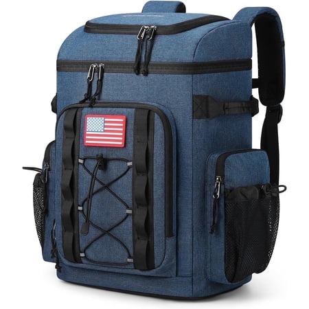 Maelstrom Backpack Cooler,Soft Lightweight Leakproof Cooler Backpack,35/50 Can Insulated Cooler Bag