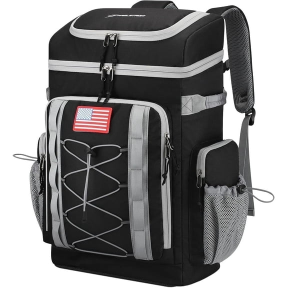 Maelstrom Backpack Cooler,Soft Lightweight Leakproof Cooler Backpack,35/50 Can Insulated Cooler Bag