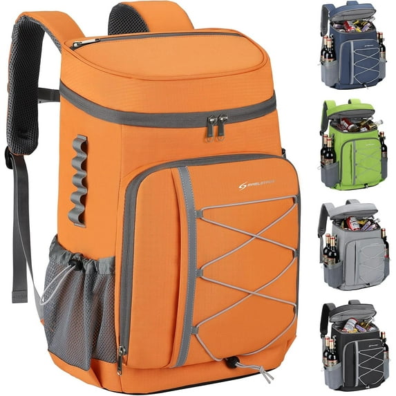 Maelstrom Cooler Backpack - 35/50 Can Insulated Soft Cooler Lunch Bag for Camping, Beach, Hiking & Shopping