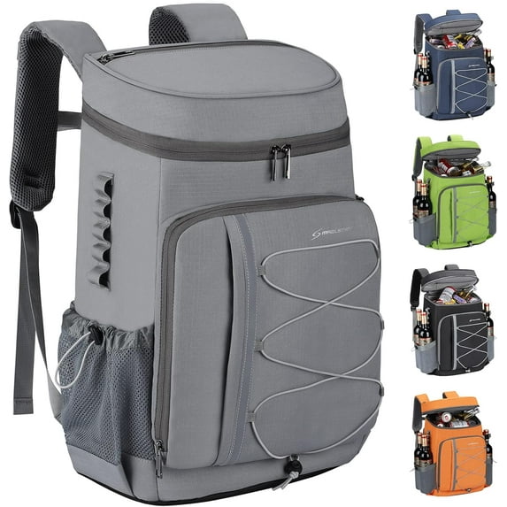 Maelstrom Cooler Backpack - 35/50 Can Insulated Soft Cooler Lunch Bag for Camping, Beach, Hiking & Shopping
