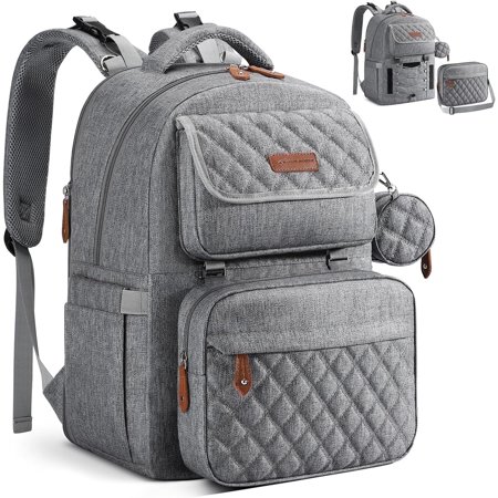 Maelstrom Diaper Bag Backpack,29L-45L Expandable Large Diaper Bag