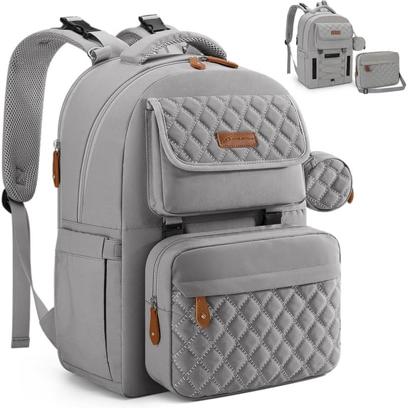 Maelstrom Diaper Bag Backpack,29L-45L Expandable Large Diaper Bag