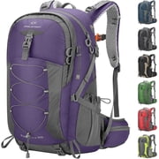 Maelstrom Hiking Backpack,Camping Backpack,40L Waterproof Hiking Daypack with Rain Cover,Lightweight Travel Backpack,Grey