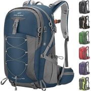Maelstrom Hiking Backpack,Camping Backpack,40L Waterproof Hiking Daypack with Rain Cover,Lightweight Travel Backpack,Grey