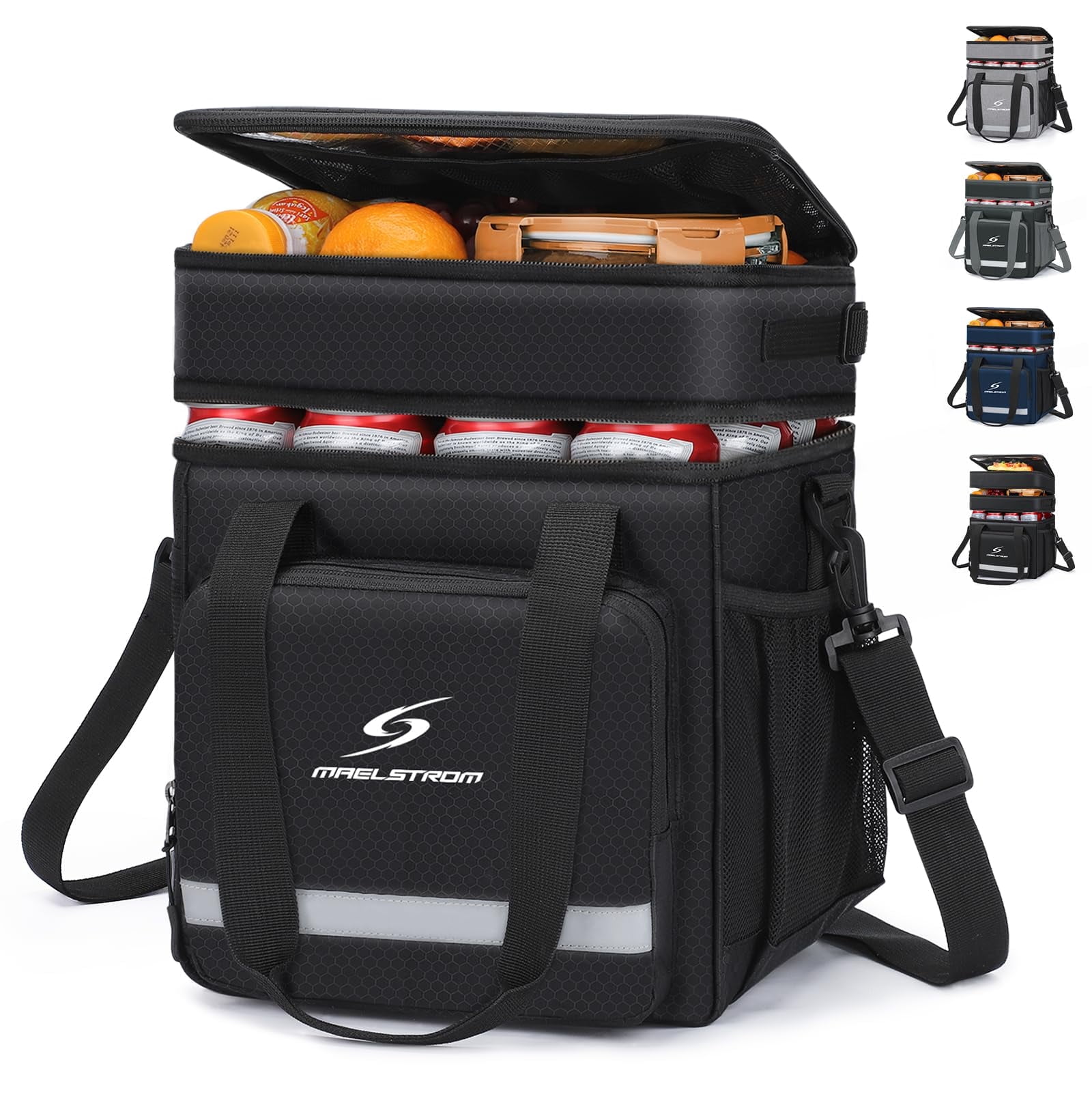 Maelstrom Lunch Box for Men,Insulated Lunch Bag Women/Men,Leakproof Lunch Cooler Bag, Lunch Tote Bag