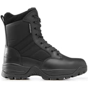 Maelstrom Military Tactical Work Waterproof Boots with Side Zipper, Black, Size 11.5W