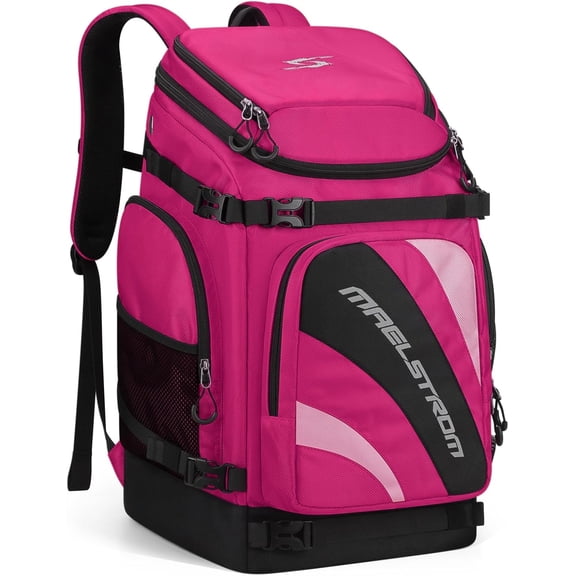 Maelstrom Ski Boot Bag,55L Large Ski Boots Travel Backpack for Men Women,Waterproof Snowboard Boot Bag for Skis Accessories