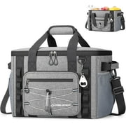 Maelstrom Soft Sided Cooler Bag, 30/40 Can Collapsible Insulated Ice Chest, Large Leakproof Portable Storage for Camping, Travel, Kayaking & Beach