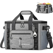 Maelstrom Soft Sided Cooler Bag, 30/40 Can Collapsible Insulated Ice Chest, Large Leakproof Portable Storage for Camping, Travel, Kayaking & Beach