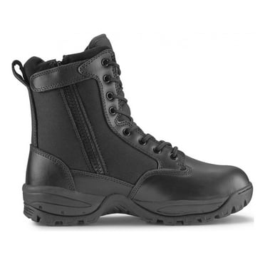 Maelstrom Tac Force 8'' Black Waterproof Tactical Boot with Zipper