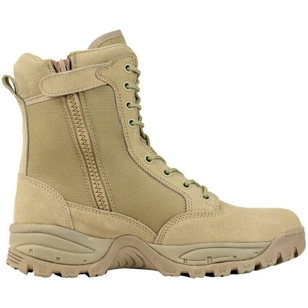 Maelstrom Tac Force Mens 8in Boot w/ Zipper, Non-Insulated, Wide, 11.5,