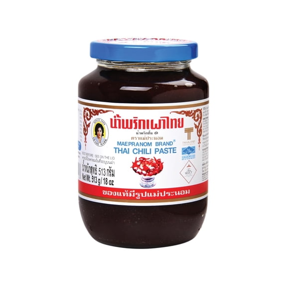 Maepranom Thai Chilli Paste with Shrimps 513g