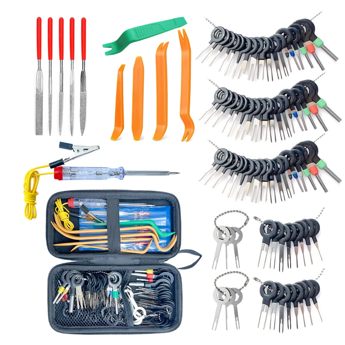 Terminal Block Extractor Maerd 87pcs Terminal Extractor Removal Tool Kit, Terminal Ejector Kit ...