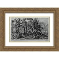 thumbnail image 1 of Maerten van Heemskerck 2x Matted 24x20 Gold Ornate Framed Art Print 'Conquest of Tunis (Victory of Charles V)', 1 of 2