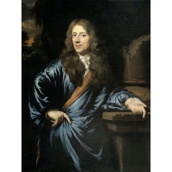 Maes Portrait Lawyer Willem Pottey Extra Large XL Wall Art Poster Print