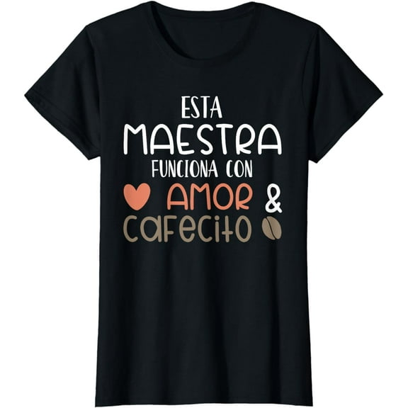 Maestra Espanol Playera Regalo Spanish Teacher T-Shirt