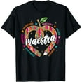 thumbnail image 1 of Maestra Pencil Spanish Teacher Bilingual 100 Days Of School T-Shirt Tops Tee, 1 of 4