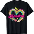 thumbnail image 1 of Maestra Pencil Spanish Teacher Bilingual Back to School T-Shirt, 1 of 3
