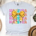 thumbnail image 1 of Maestra Teacher Shirt with Pencil Bow and Daisies, Spanish Educator Tee, Ash, Size 3XL, 1 of 6