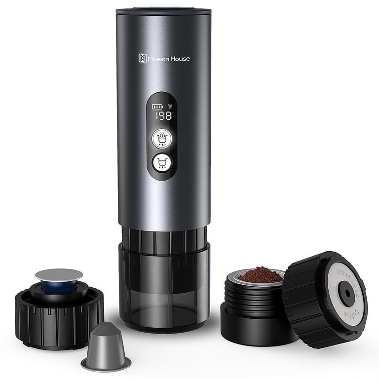 Maestri House Portable Electric Espresso Machine, 150W Coffee