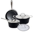 thumbnail image 1 of Alva Maestro Cookware Set 6-Piece Set - Nonstick Ceramic Pans and Pots - Oven Safe, Easy to Clean and Made without Harmful Chemicals - Induction & All Stovetop Compatible with Even Heat Distribution, 1 of 10