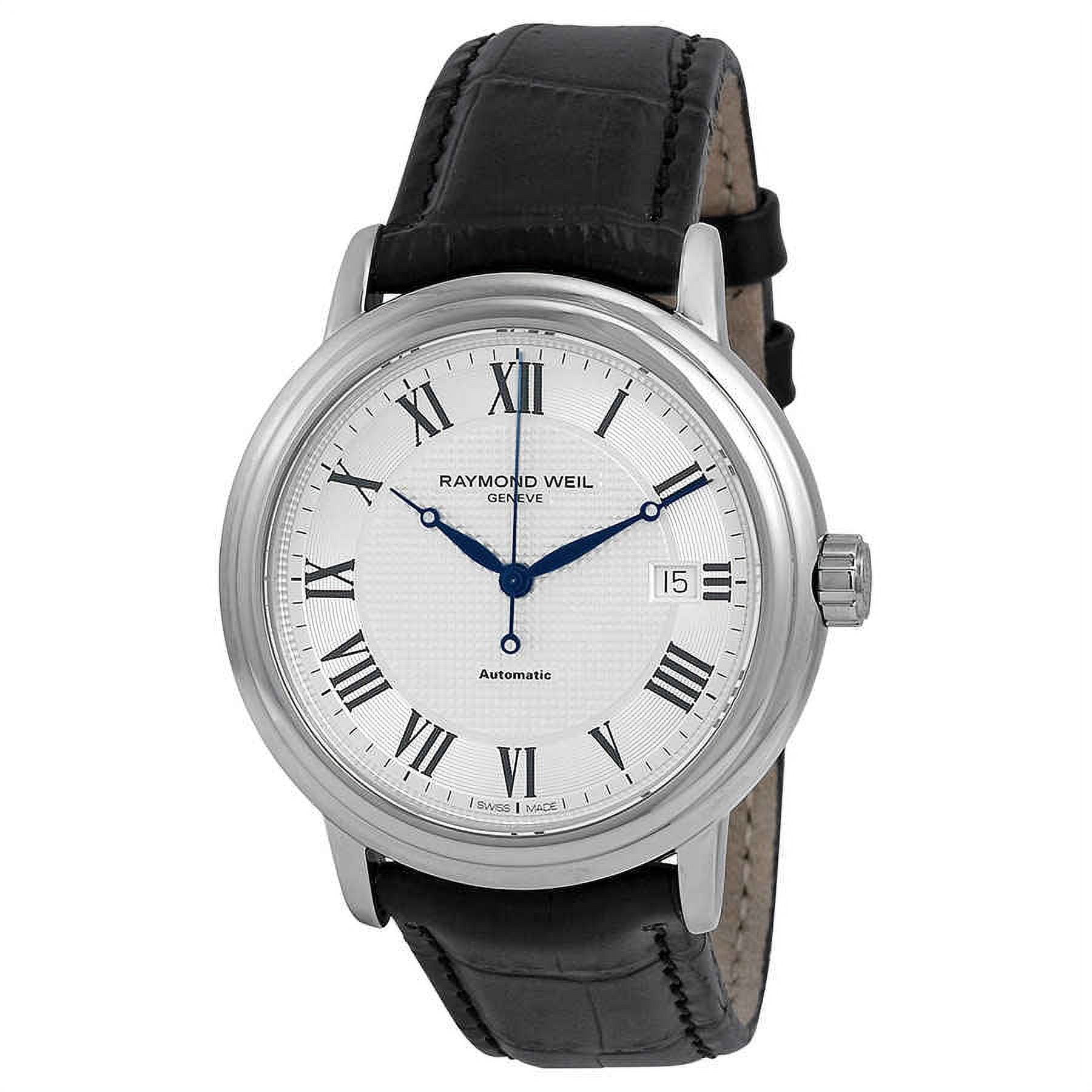 Maestro automatic silver store dial men's watch