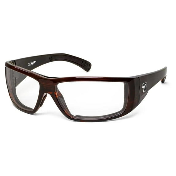 Maestro Blue Light Blocking Computer Glasses, 100% UVA + UVB Protection,Mahogany Frame/BlueByrd Yellow Computer Lenses